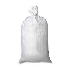 Мешок для мусора белый п/п тканый 55см х 100см