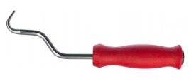 Крюк для вязки арматуры 220мм пласт. ручка