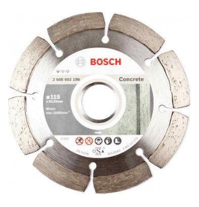 Алмазный отрез.круг 115*22 Bosch бетон