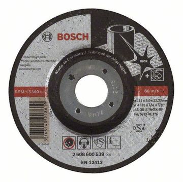 Зачистной круг 125*6*22 Bosch Inox