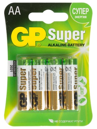 Батарейка GP Super Alkaline АА (4 шт.)