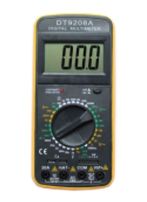 Мультиметр DT 9208A (звук, 20А)