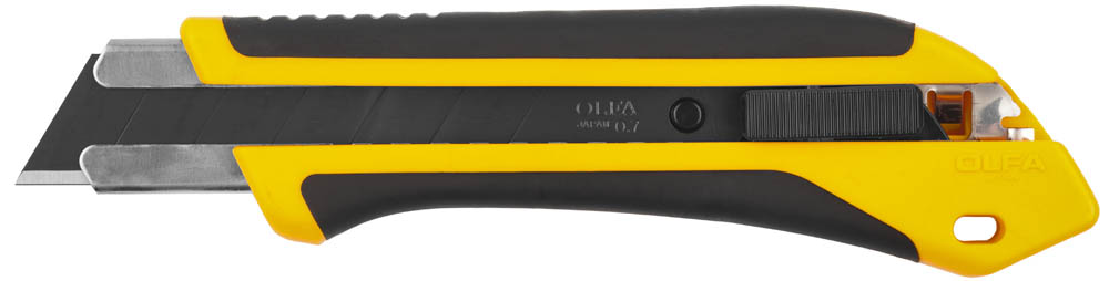 Нож с сегментированным лезвием 25мм OLFA автофиксатор OL-XH-AL