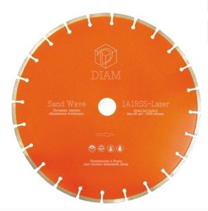 Алмазный отрез.круг 450*32.0 DIAM Sand Wave (Песчаник, кирпич, абразивные огнеупоры)